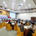 Suasana Silahturahmi Walikota Kota Administrasi Jakarta Timur Bersama Para Pengusaha Menjelang Penyelengggaraan Konverensi Tingkat Tinggi (Ktt) Asean Ke-43 Di Dki Jakarta