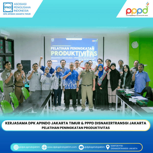 pelatihan peningkatan produktivitas 26 Mei 2025