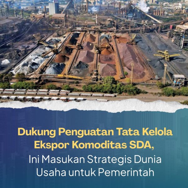 Dukungan Penguatan Tata Kelola Ekspor Komoditas SDA