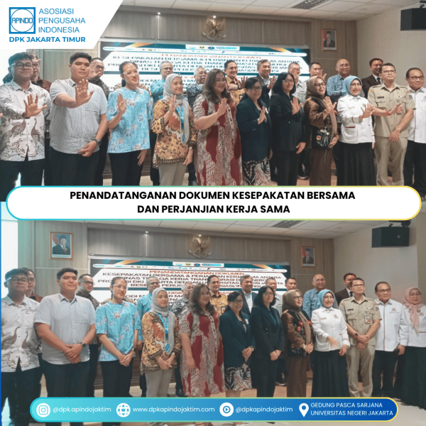Penandatanganan dokumen Kesepakatan Bersama dan Perjanjian Kerjasama