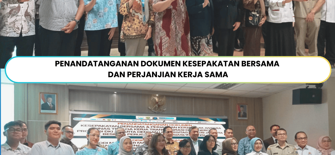 Penandatanganan dokumen Kesepakatan Bersama dan Perjanjian Kerjasama 1080x500